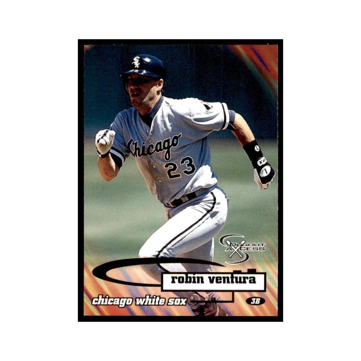 1998 SkyBox Dugout Axcess Robin Ventura Baseball Cards #60