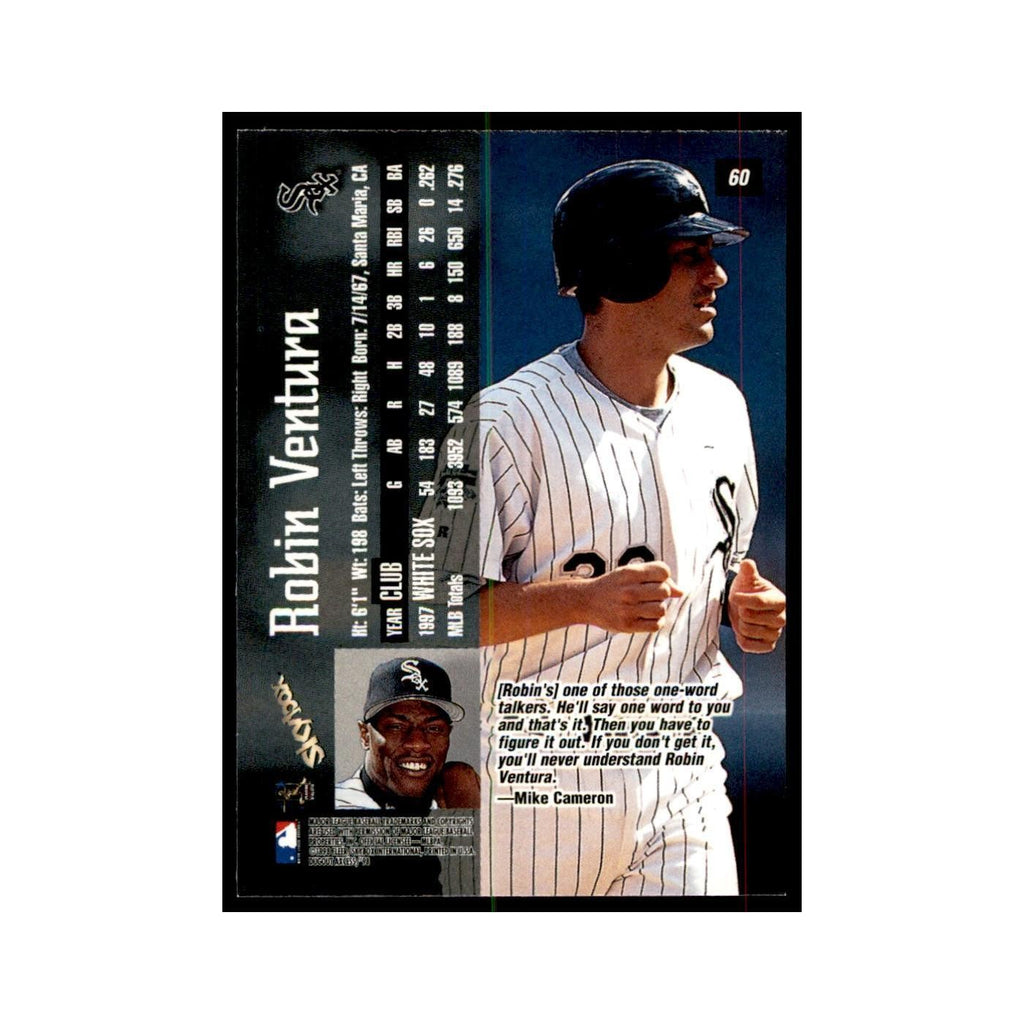 1998 SkyBox Dugout Axcess Robin Ventura Baseball Cards #60