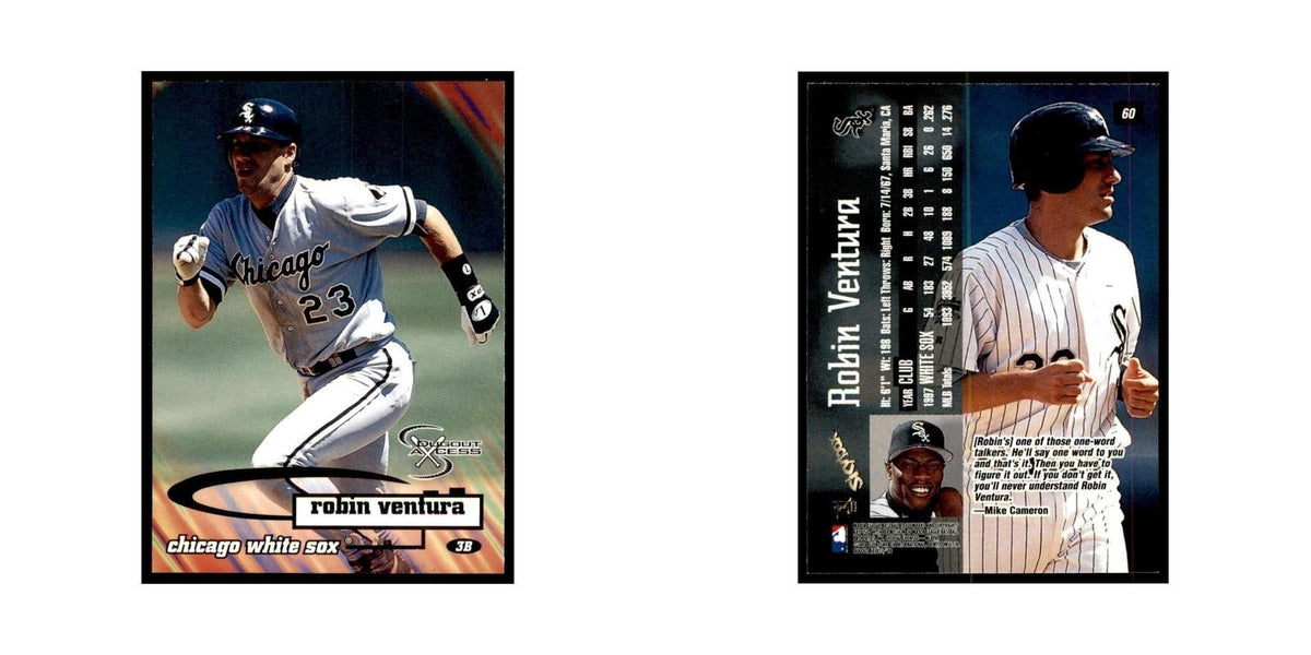 1998 SkyBox Dugout Axcess Robin Ventura Baseball Cards #60