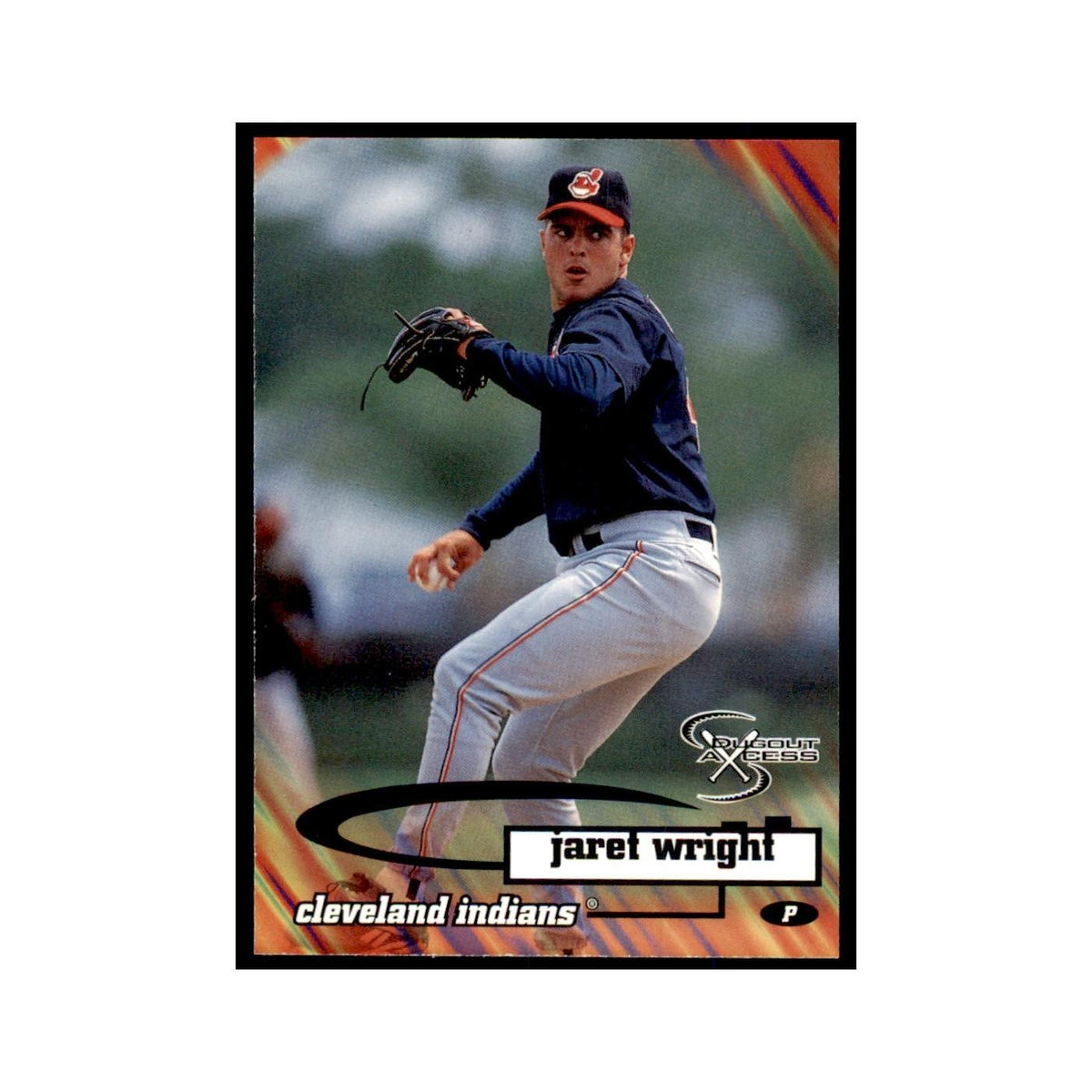 1998 SkyBox Dugout Axcess Jaret Wright Baseball Cards #63