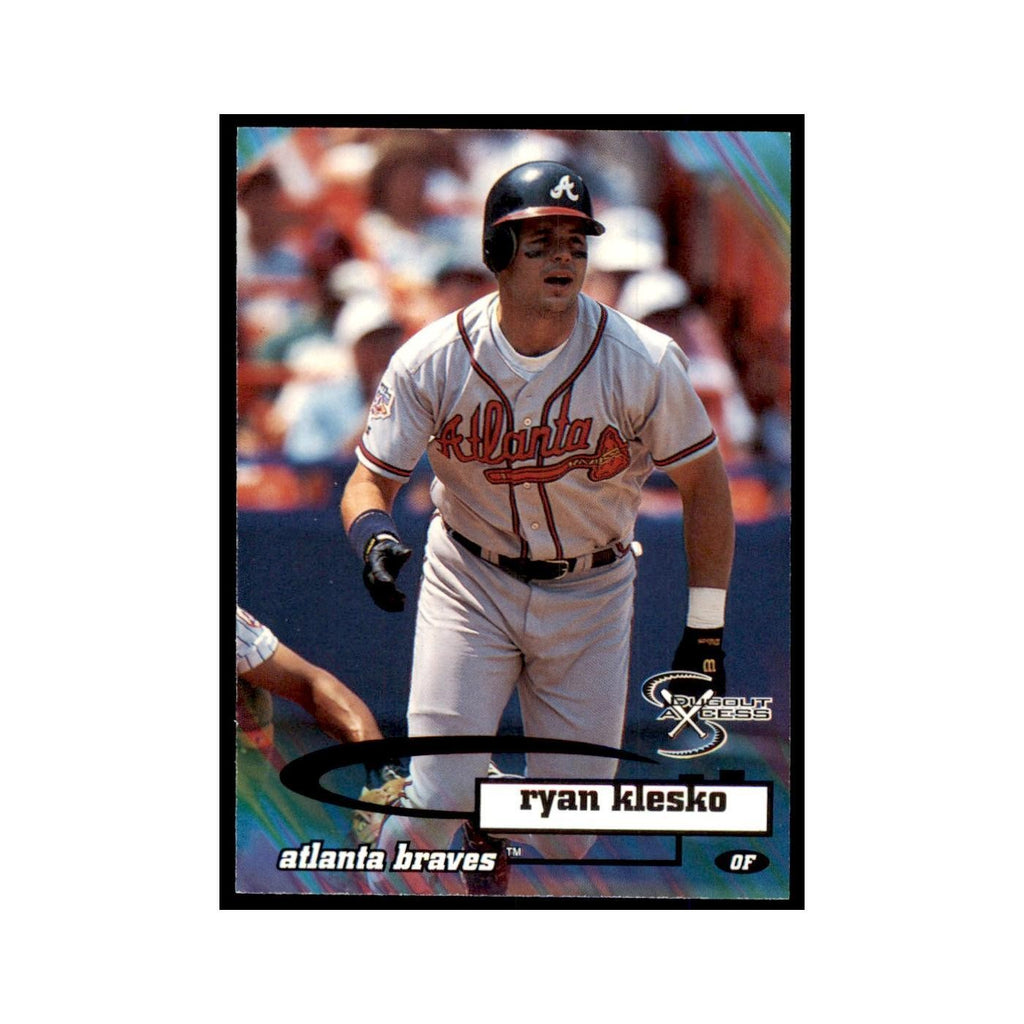 1998 SkyBox Dugout Axcess Ryan Klesko Baseball Cards #5