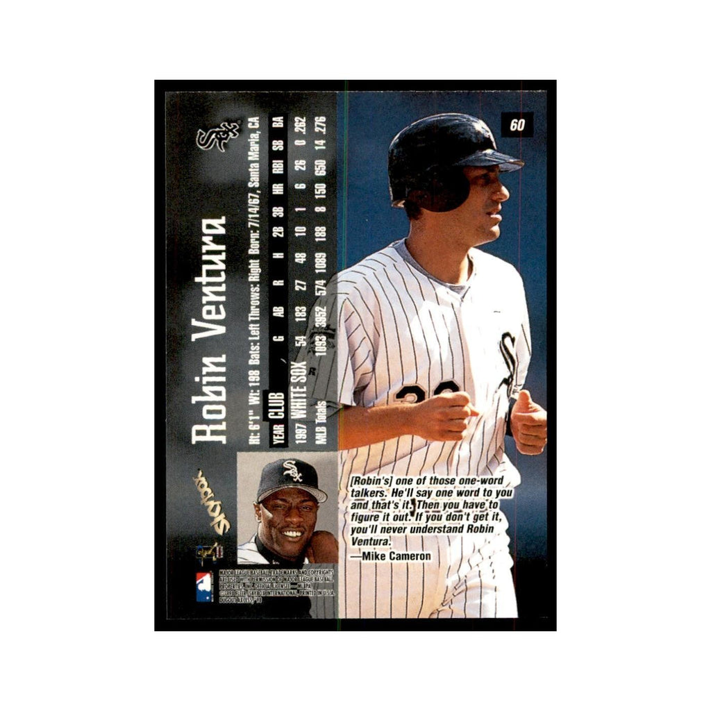 1998 SkyBox Dugout Axcess Robin Ventura Baseball Cards #60