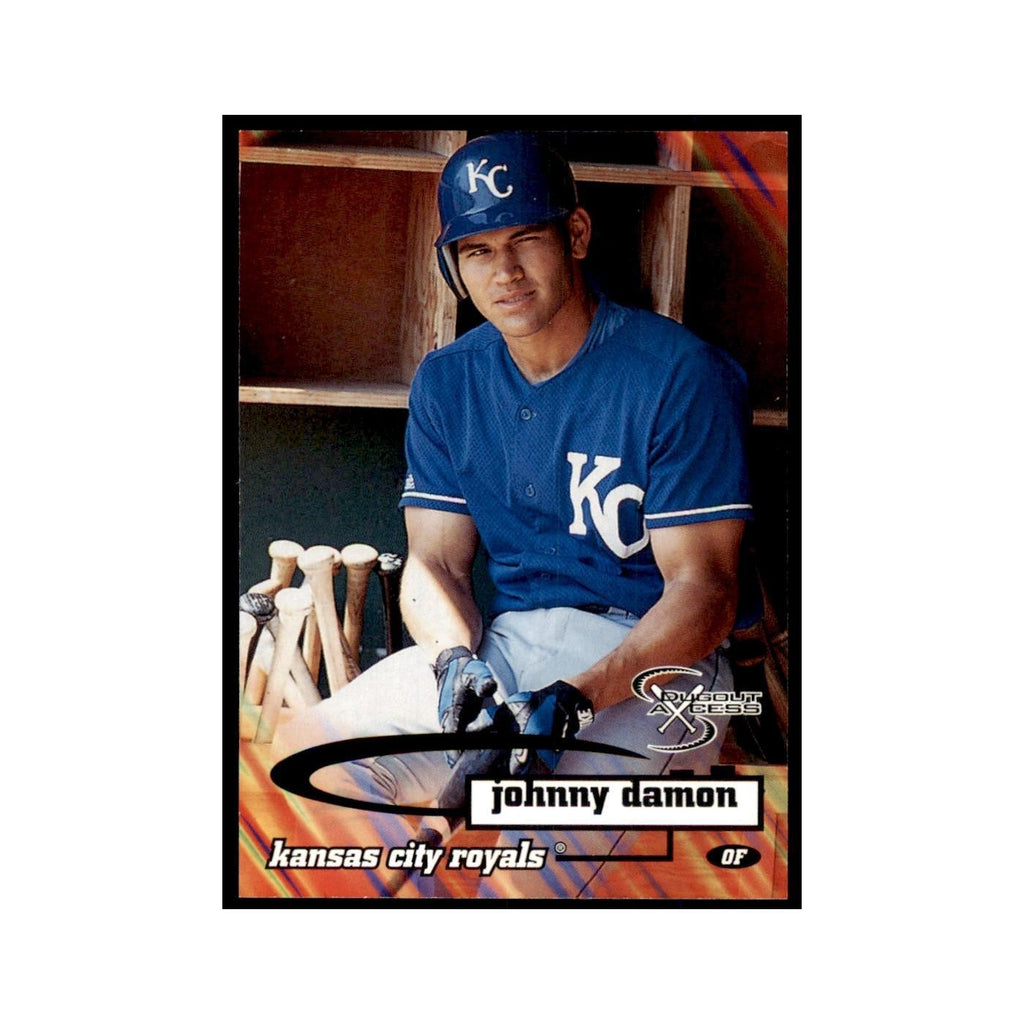 1998 SkyBox Dugout Axcess Johnny Damon Baseball Cards #69