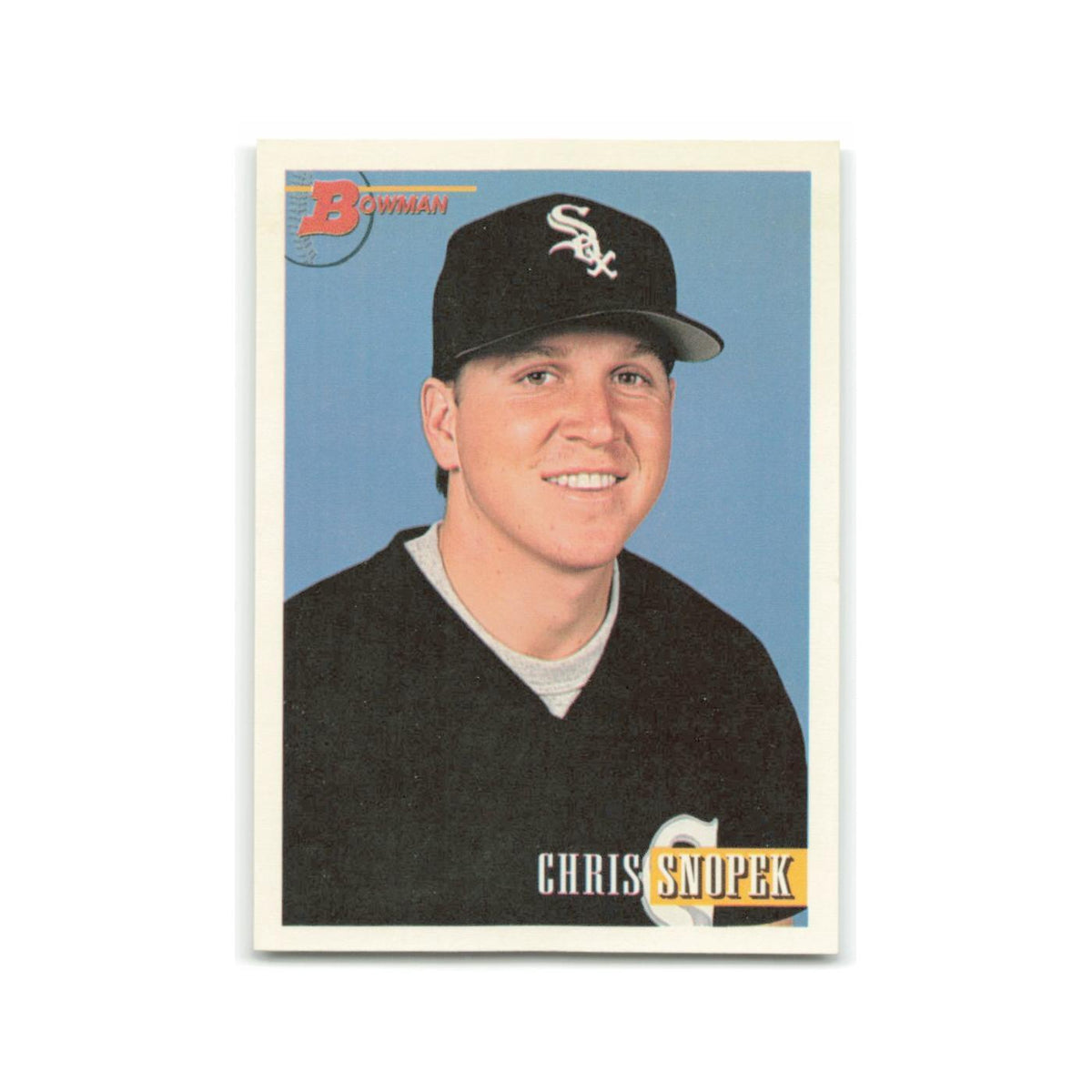 Chris Snopek Rookie 1993 Bowman #259 Chicago White Sox Baseball Card NM