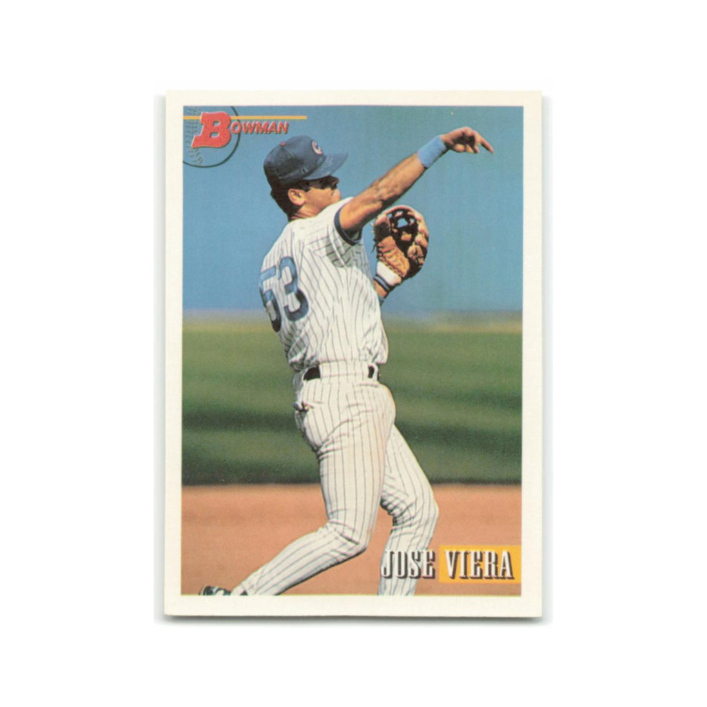 Jose Viera Rookie 1993 Bowman #256 Chicago Cubs Baseball Card NM