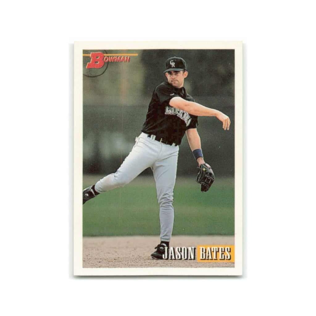 Jason Bates Rookie 1993 Bowman #176 Colorado Rockies Baseball Card NM