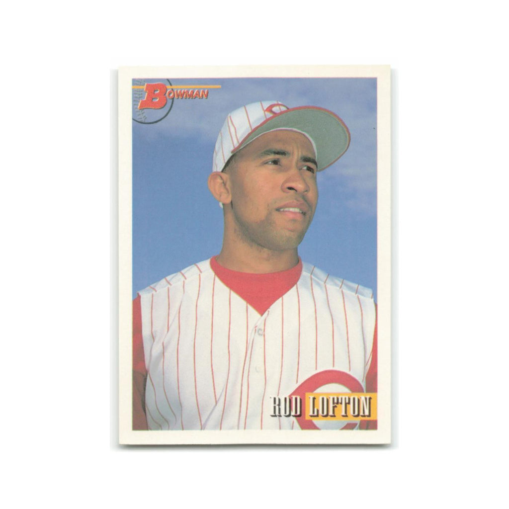 Rod Lofton Rookie 1993 Bowman #258 Cincinnati Reds Baseball Card NM