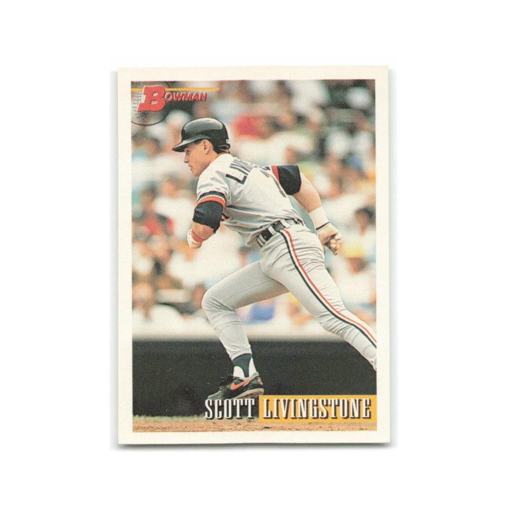 Scott Livingstone 1993 Bowman #235 Detroit Tigers Baseball Card NM