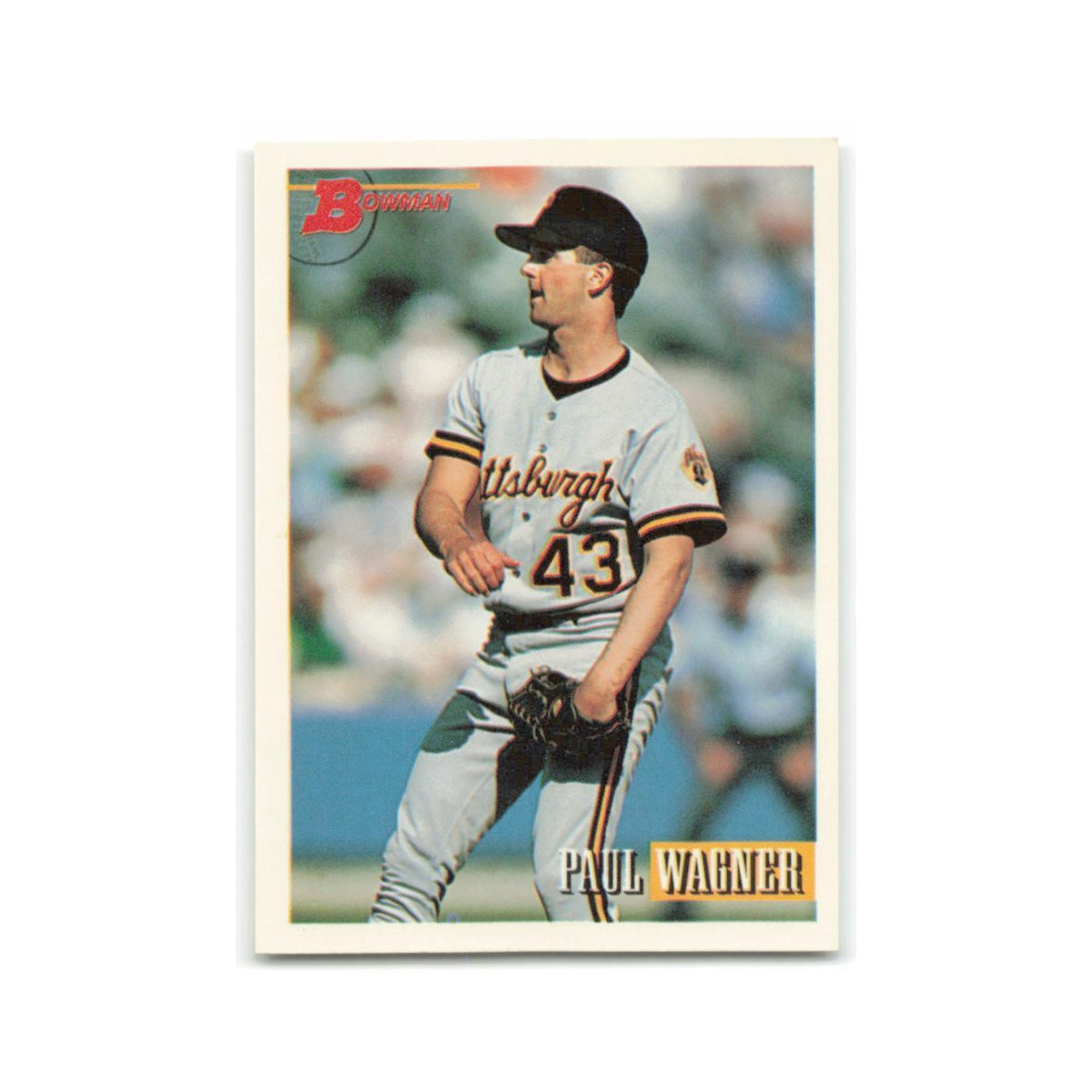 Paul Wagner 1993 Bowman #458 Pittsburgh Pirates Baseball Card NM