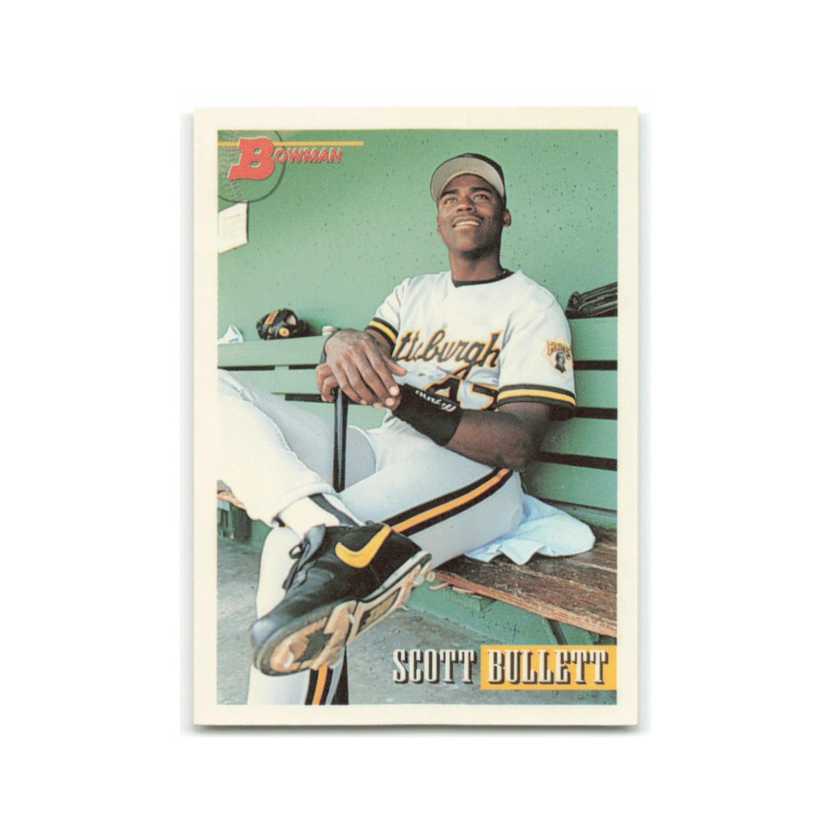 Scott Bullett 1993 Bowman #402 Pittsburgh Pirates Baseball Card NM