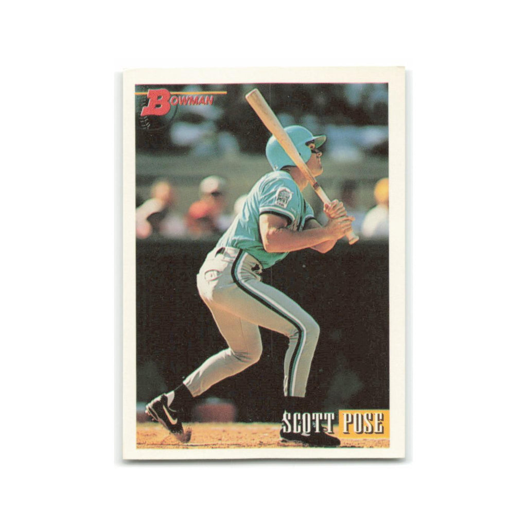 Scott Pose Rookie 1993 Bowman #318 Florida Marlins Baseball Card NM