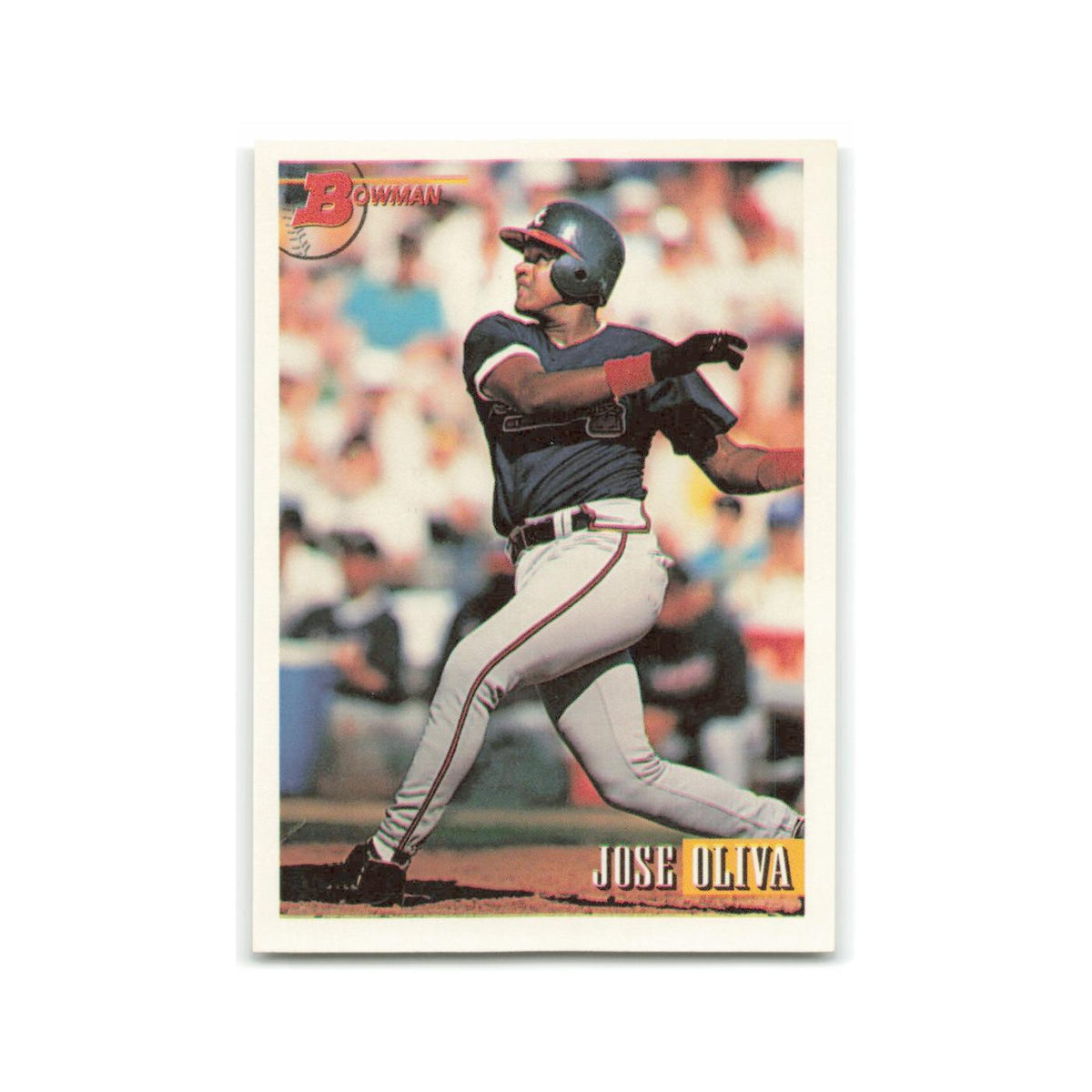 Jose Oliva 1993 Bowman #282 Atlanta Braves Baseball Card NM