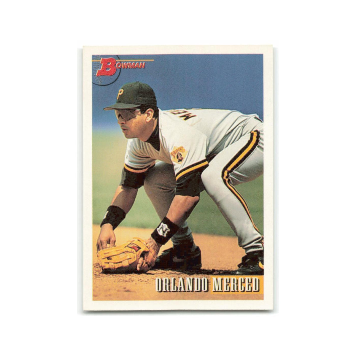 Orlando Merced 1993 Bowman #190 Pittsburgh Pirates Baseball Card NM