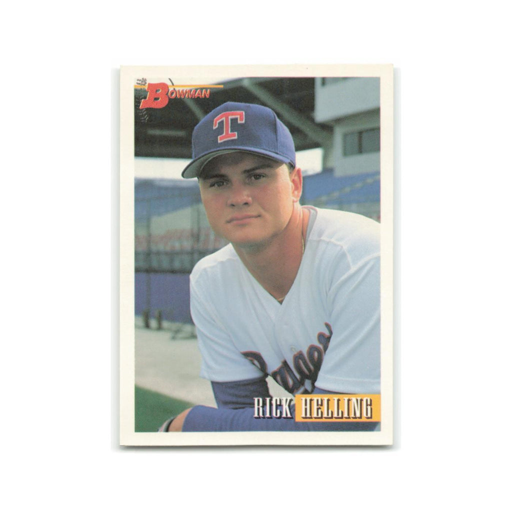 Rick Helling 1993 Bowman #165 Texas Rangers Baseball Card NM