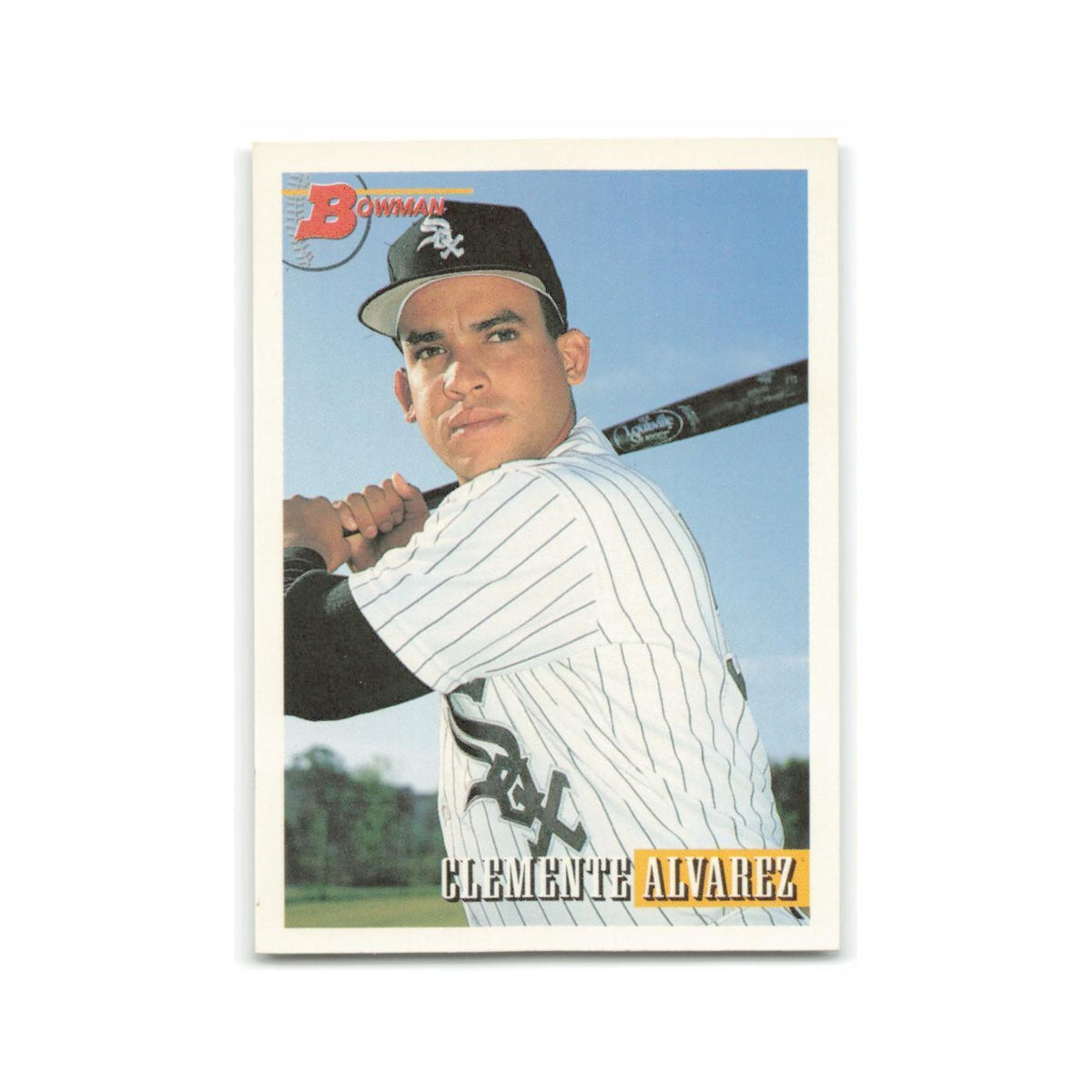 Clemente Alvarez Rookie 1993 Bowman #188 Chicago White Sox Baseball Card NM
