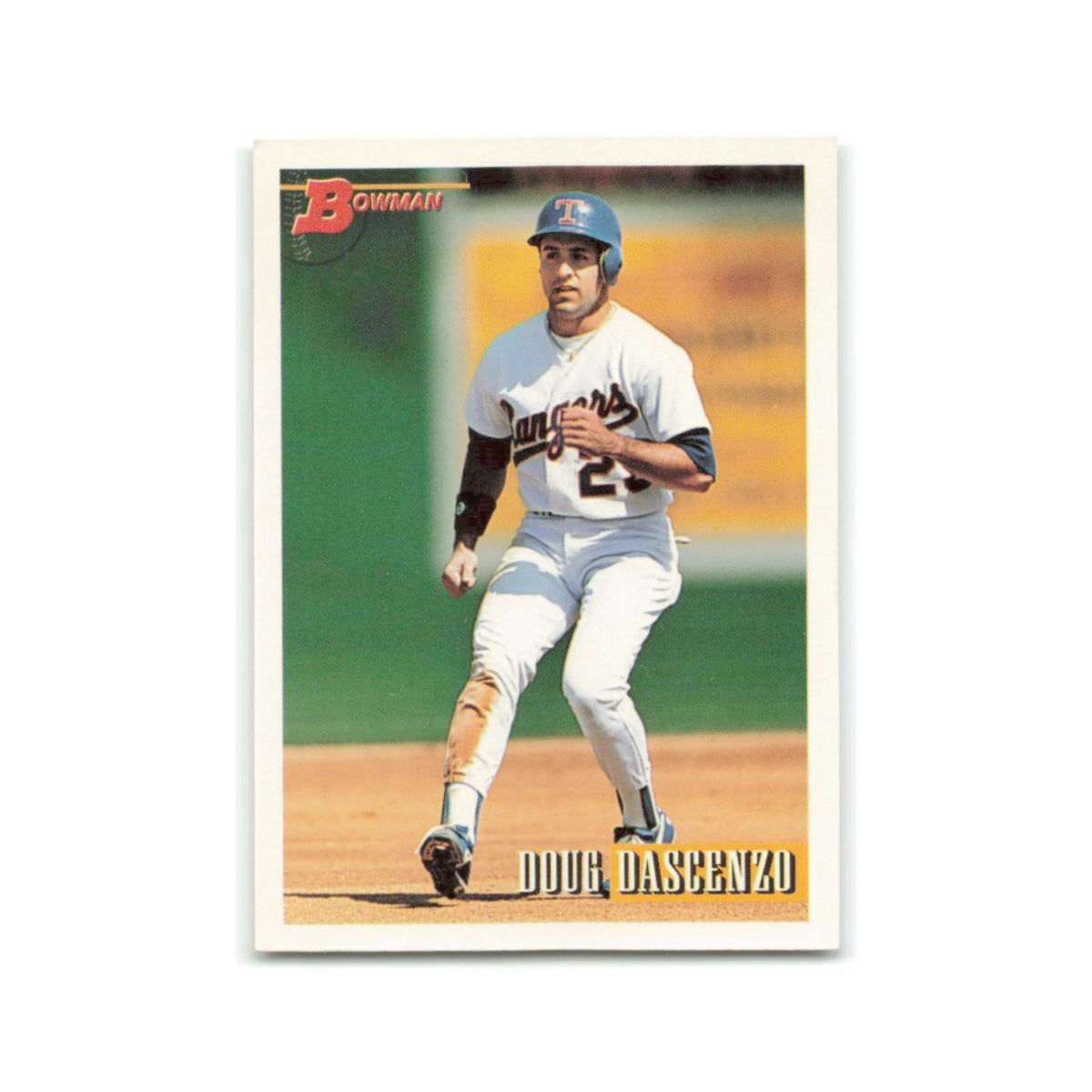 Doug Dascenzo 1993 Bowman #193 Texas Rangers Baseball Card NM