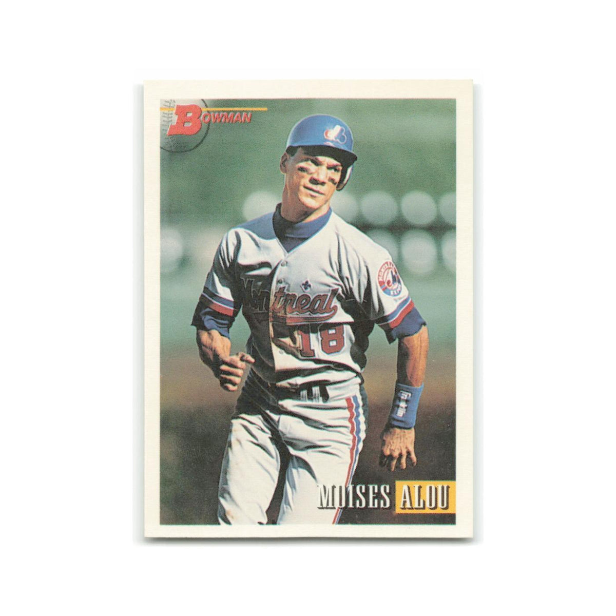 Moises Alou 1993 Bowman #452 Montreal Expos Baseball Card NM
