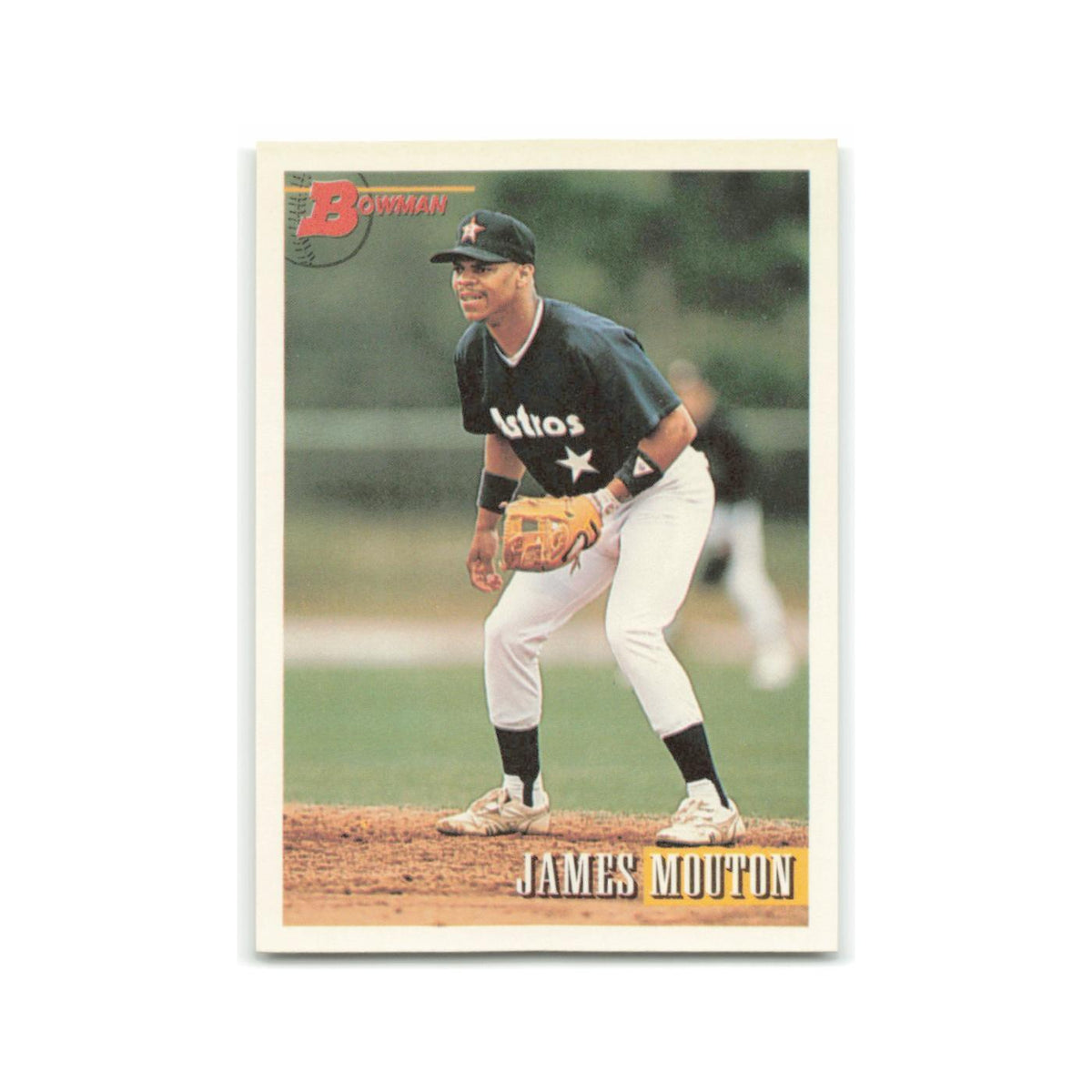 James Mouton Rookie 1993 Bowman #236 Houston Astros Baseball Card NM