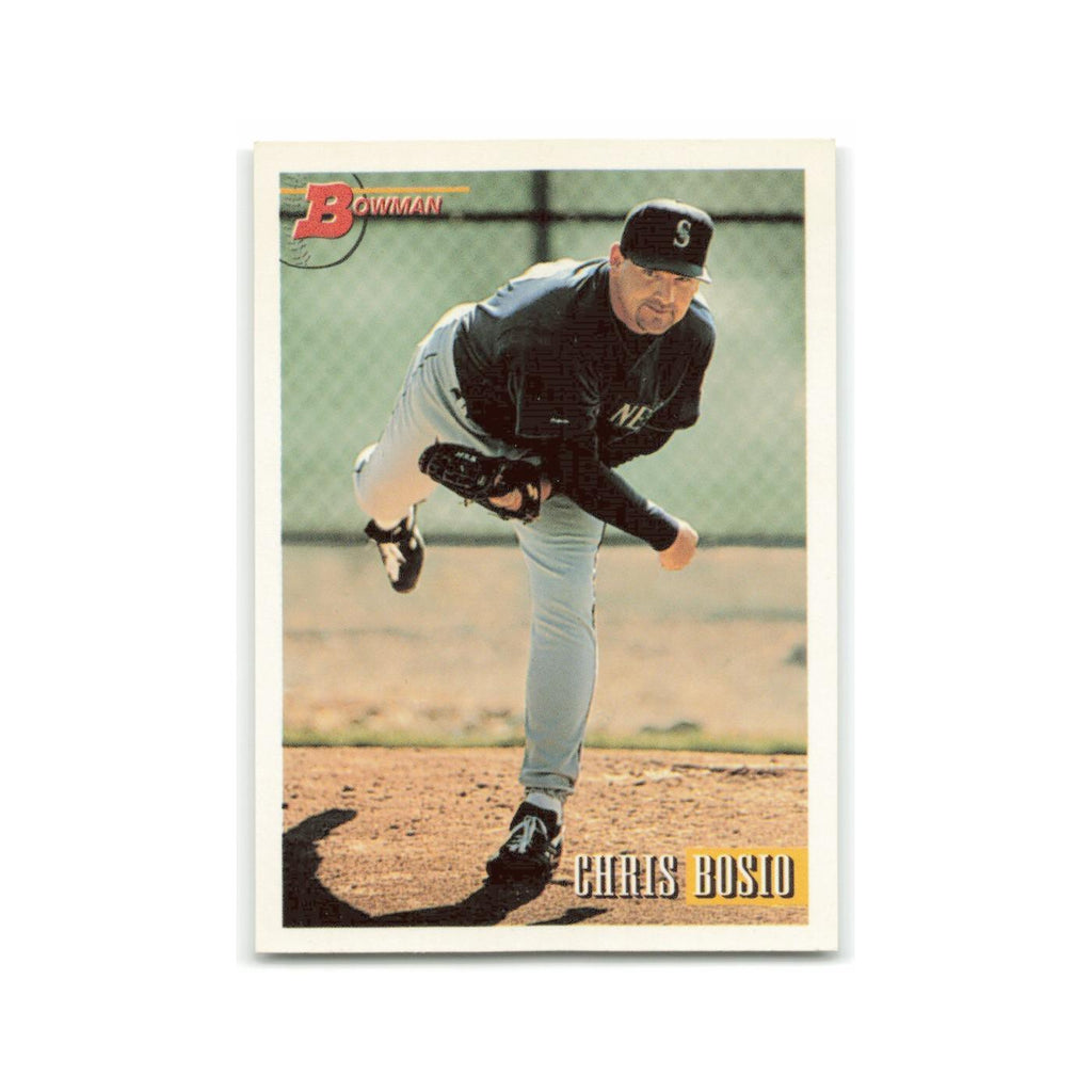 Chris Bosio 1993 Bowman #191 Seattle Mariners Baseball Card NM