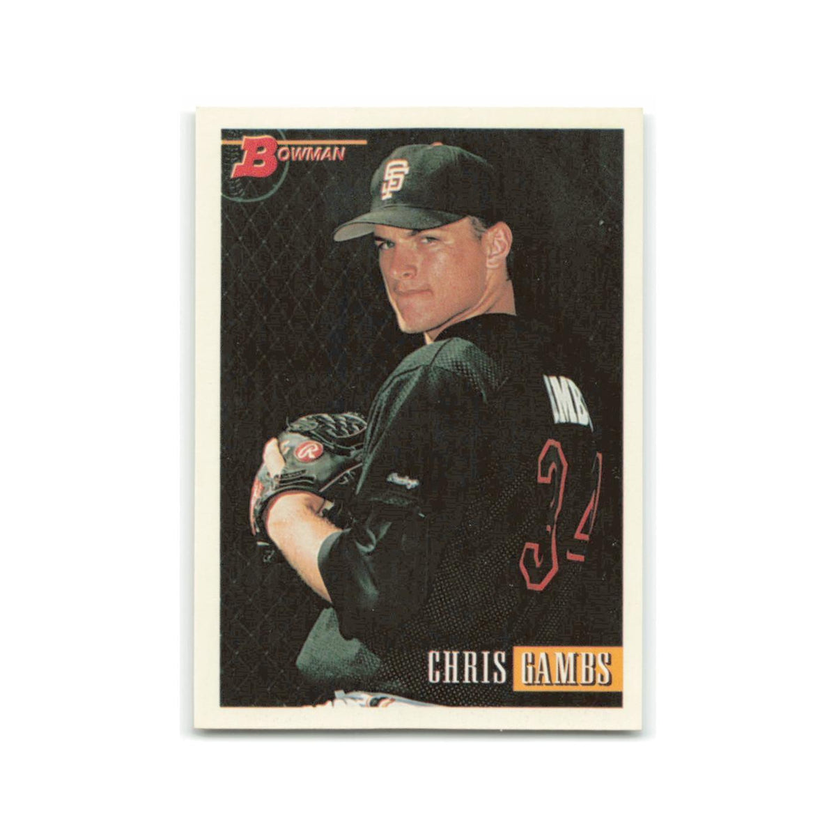 Chris Gambs 1993 Bowman #280 San Francisco Giants Baseball Card NM