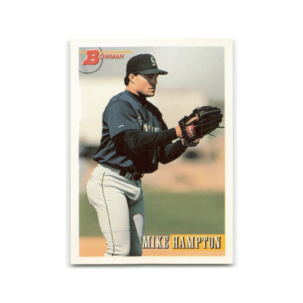 Mike Hampton 1993 Bowman #459 Seattle Mariners Baseball Card NM
