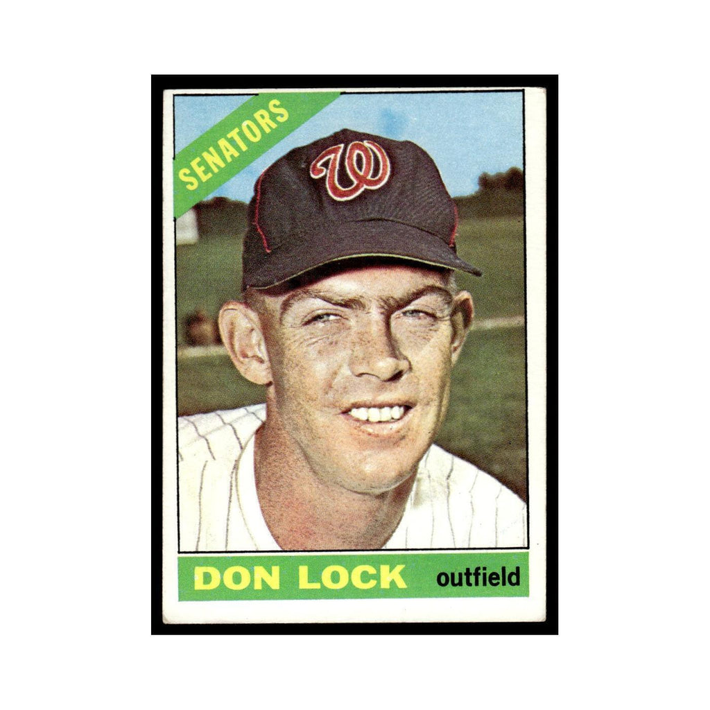 1966 Topps Don Lock Washington Senators #165