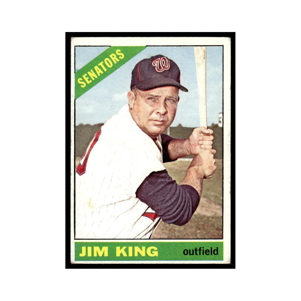 1966 Topps Jim King Washington Senators #369