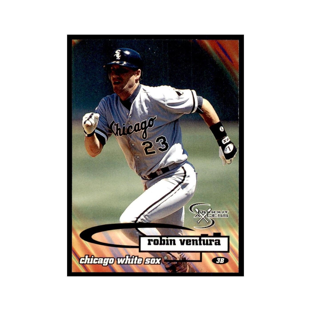 1998 SkyBox Dugout Axcess Robin Ventura Baseball Cards #60