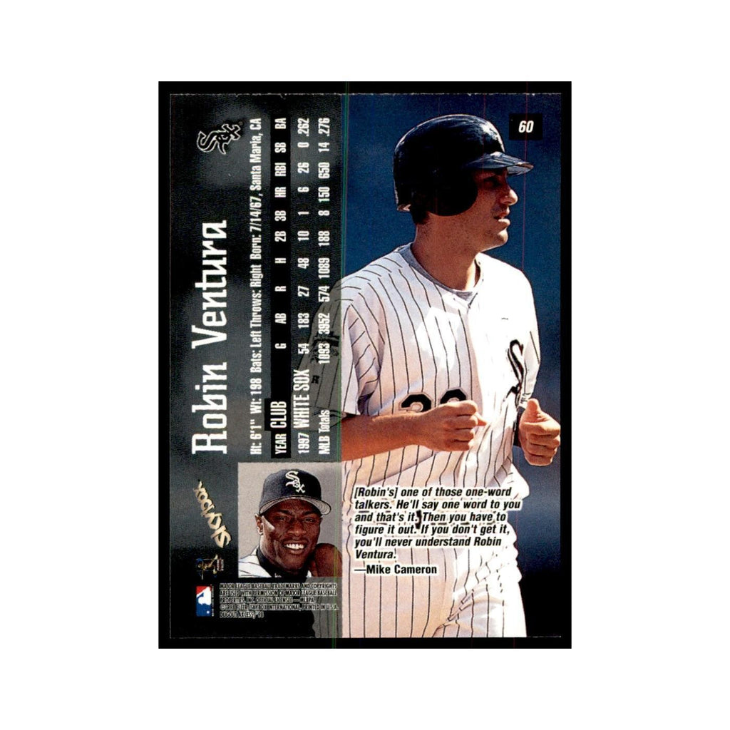 1998 SkyBox Dugout Axcess Robin Ventura Baseball Cards #60