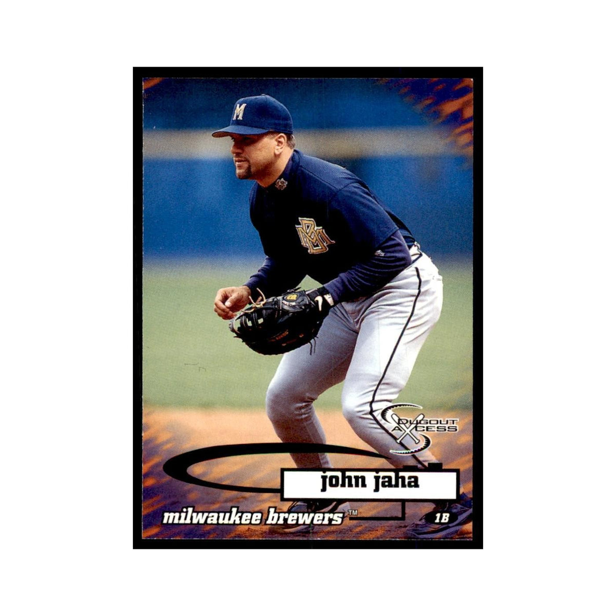 1998 SkyBox Dugout Axcess John Jaha Baseball Cards #25