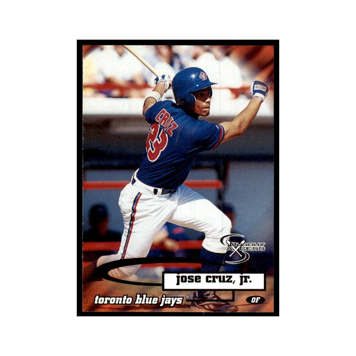 1998 SkyBox Dugout Axcess Jose Cruz Jr. Baseball Cards #89