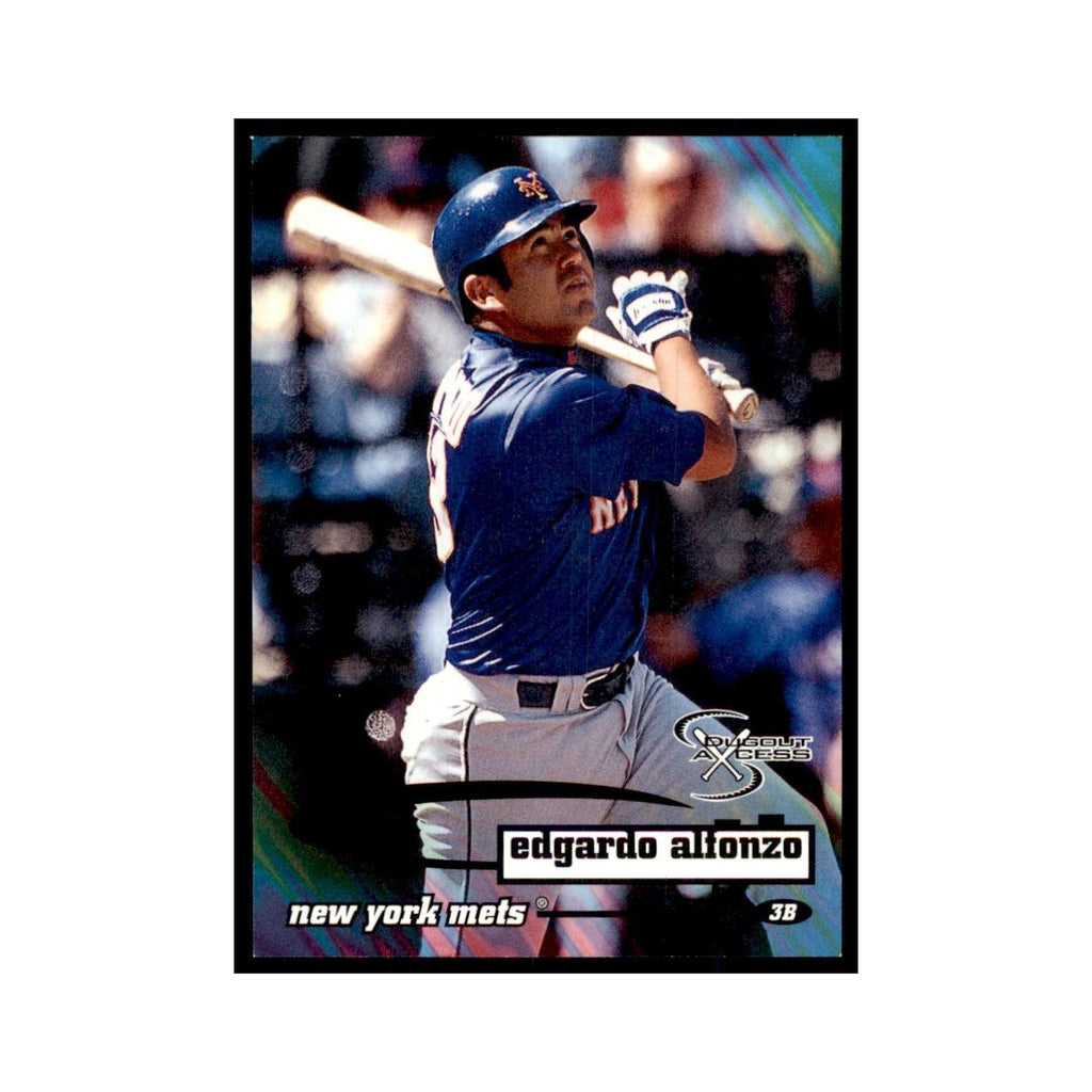 1998 SkyBox Dugout Axcess Edgardo Alfonzo Baseball Cards #31