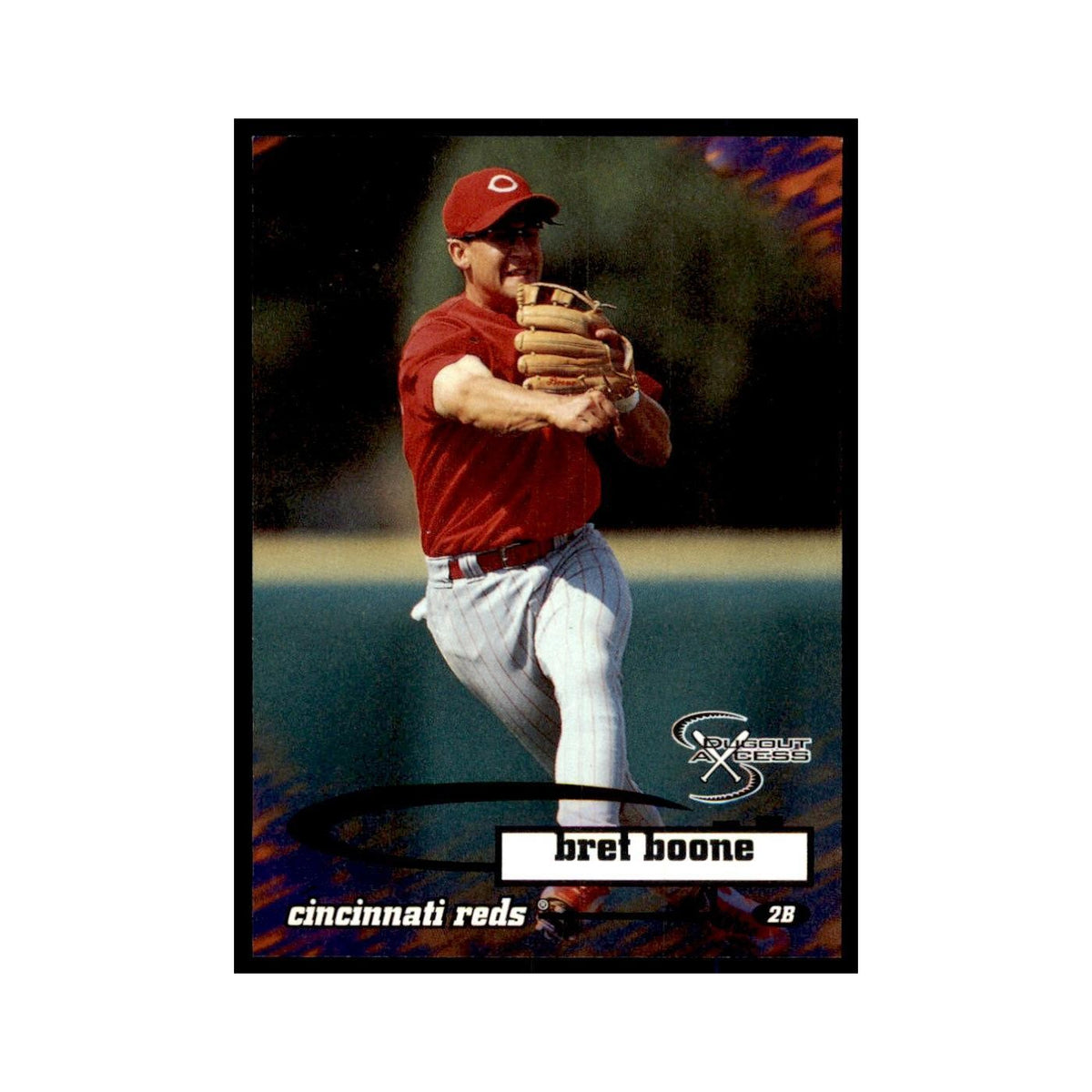 1998 SkyBox Dugout Axcess Bret Boone Baseball Cards #11