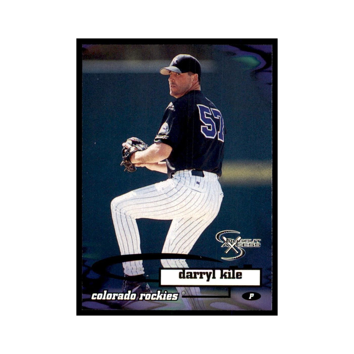 1998 SkyBox Dugout Axcess Darryl Kile Baseball Cards #15