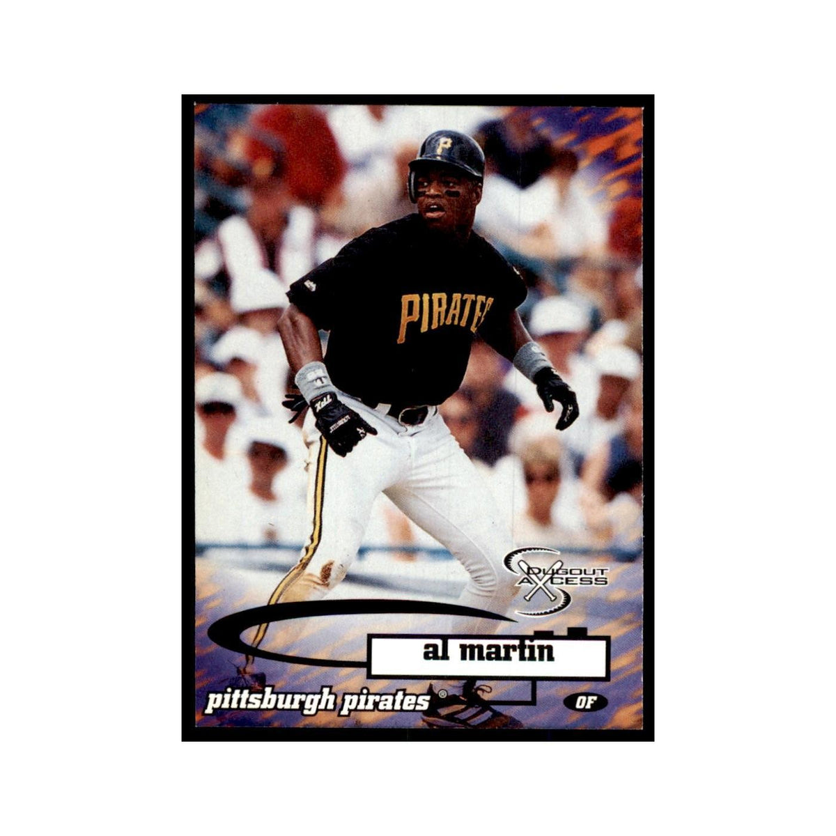 1998 SkyBox Dugout Axcess Al Martin Baseball Cards #38