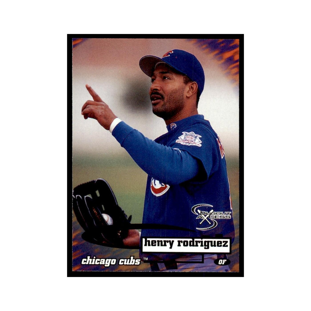 1998 SkyBox Dugout Axcess Henry Rodriguez Baseball Cards #84