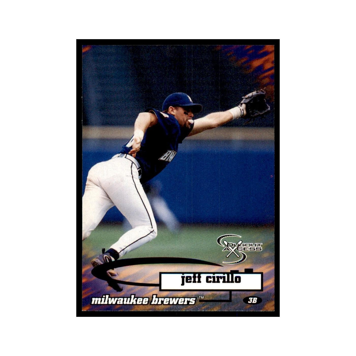1998 SkyBox Dugout Axcess Jeff Cirillo Baseball Cards #26