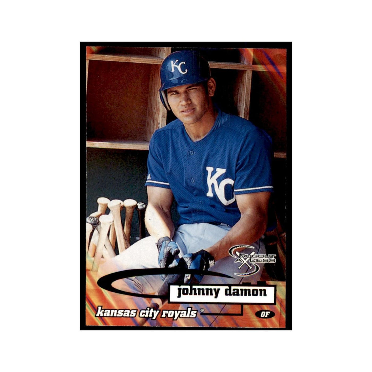 1998 SkyBox Dugout Axcess Johnny Damon Baseball Cards #69