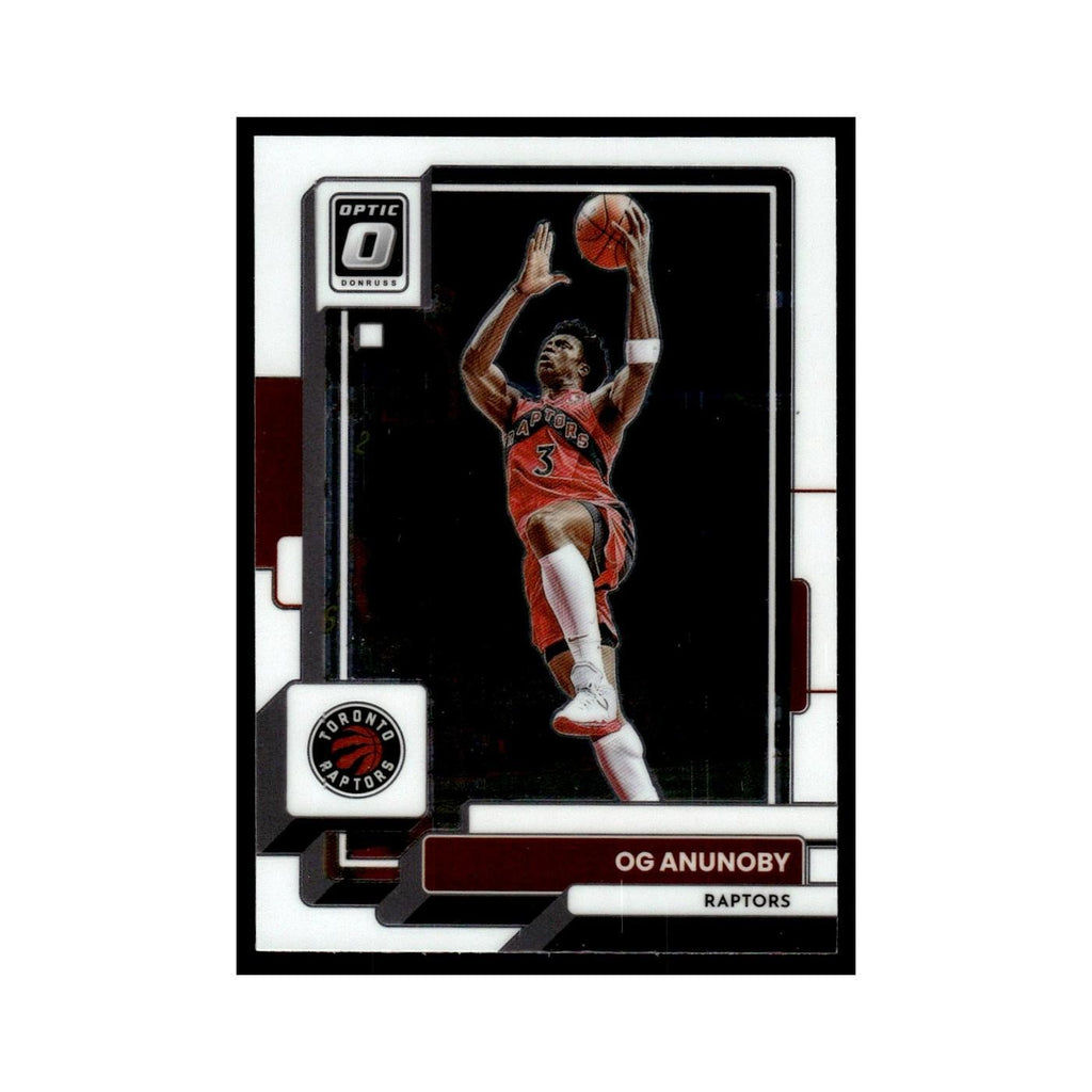 OG Anunoby 2022 Donruss Optic #1 Toronto Raptors Basketball Card NM