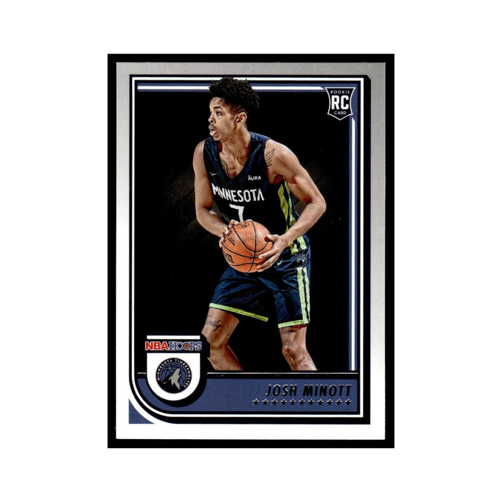 Josh Minott Rookie 2022 Hoops #278 Minnesota Timberwolves Basketball Card NM