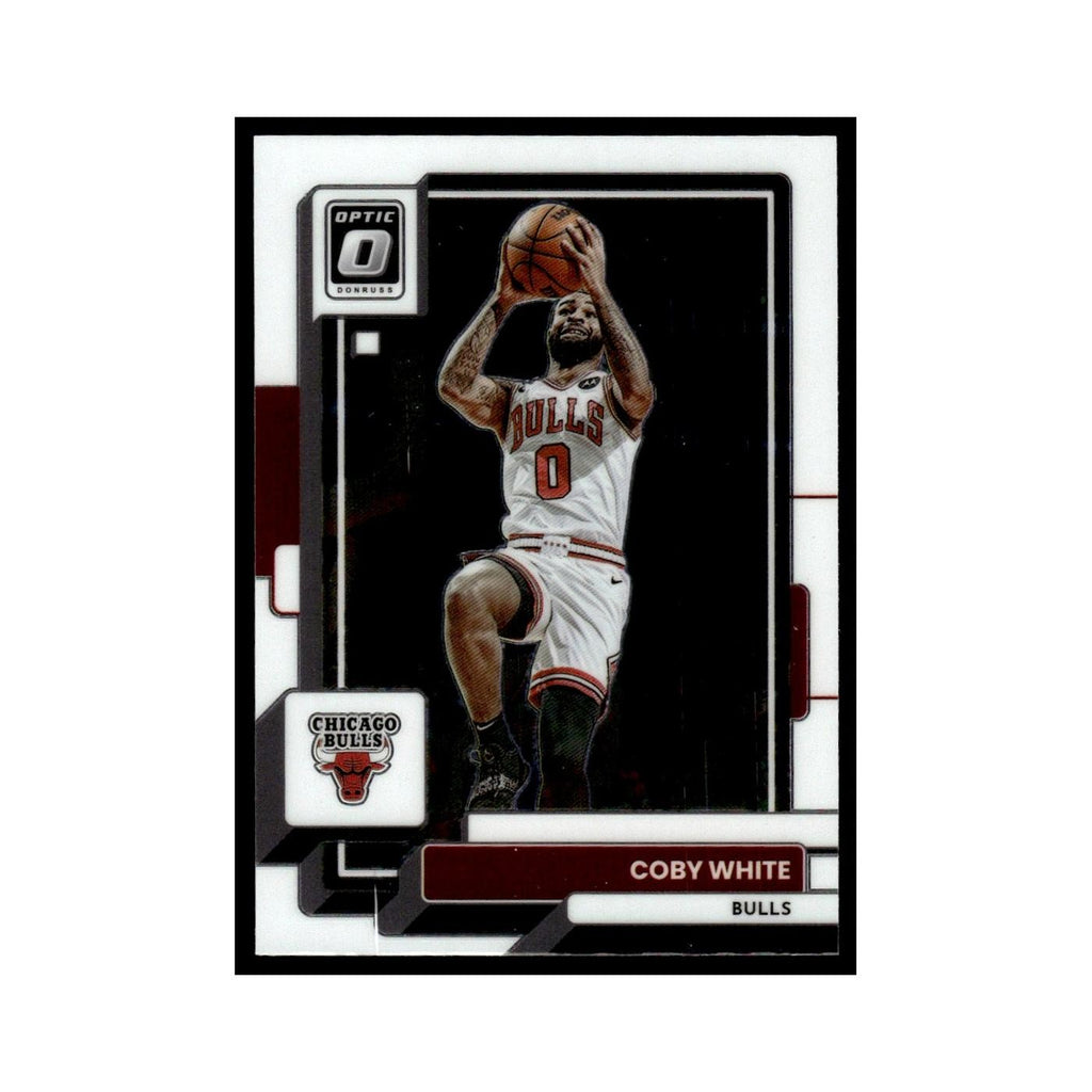 Coby White 2022 Donruss Optic #90 Chicago Bulls Basketball Card NM
