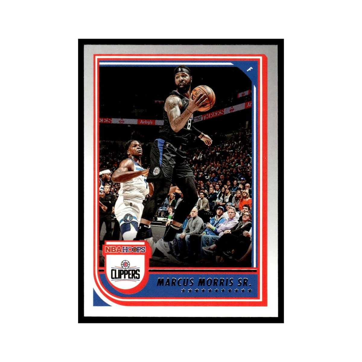 Marcus Morris Sr. 2022 Hoops #180 Los Angeles Clippers Basketball Card NM