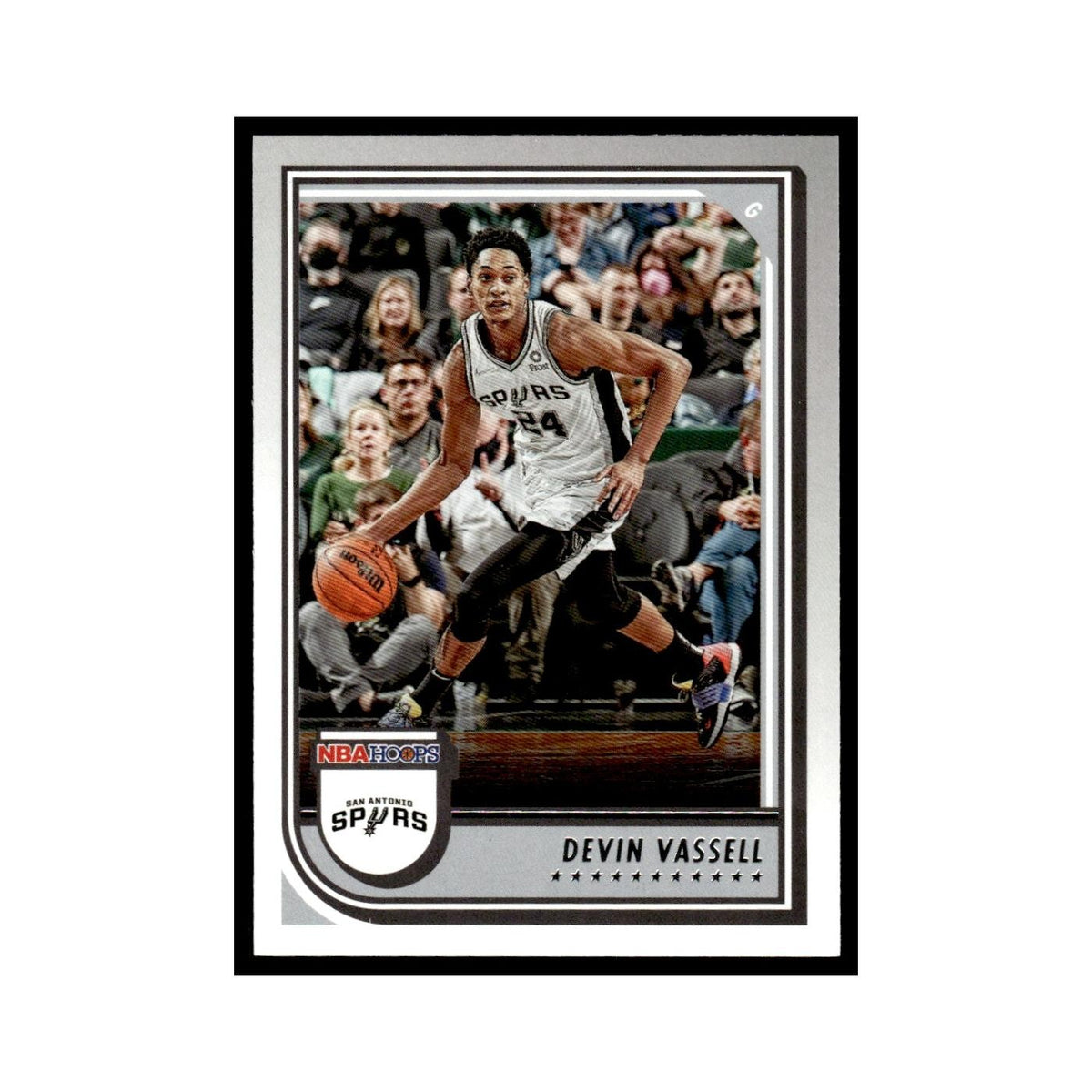 Devin Vassell 2022 Hoops #152 San Antonio Spurs Basketball Card NM
