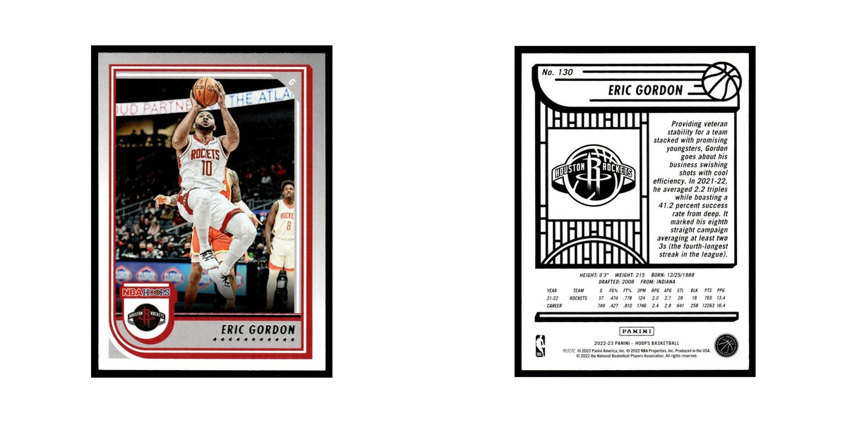 Eric Gordon 2022 Hoops #130 Houston Rockets Basketball Card NM