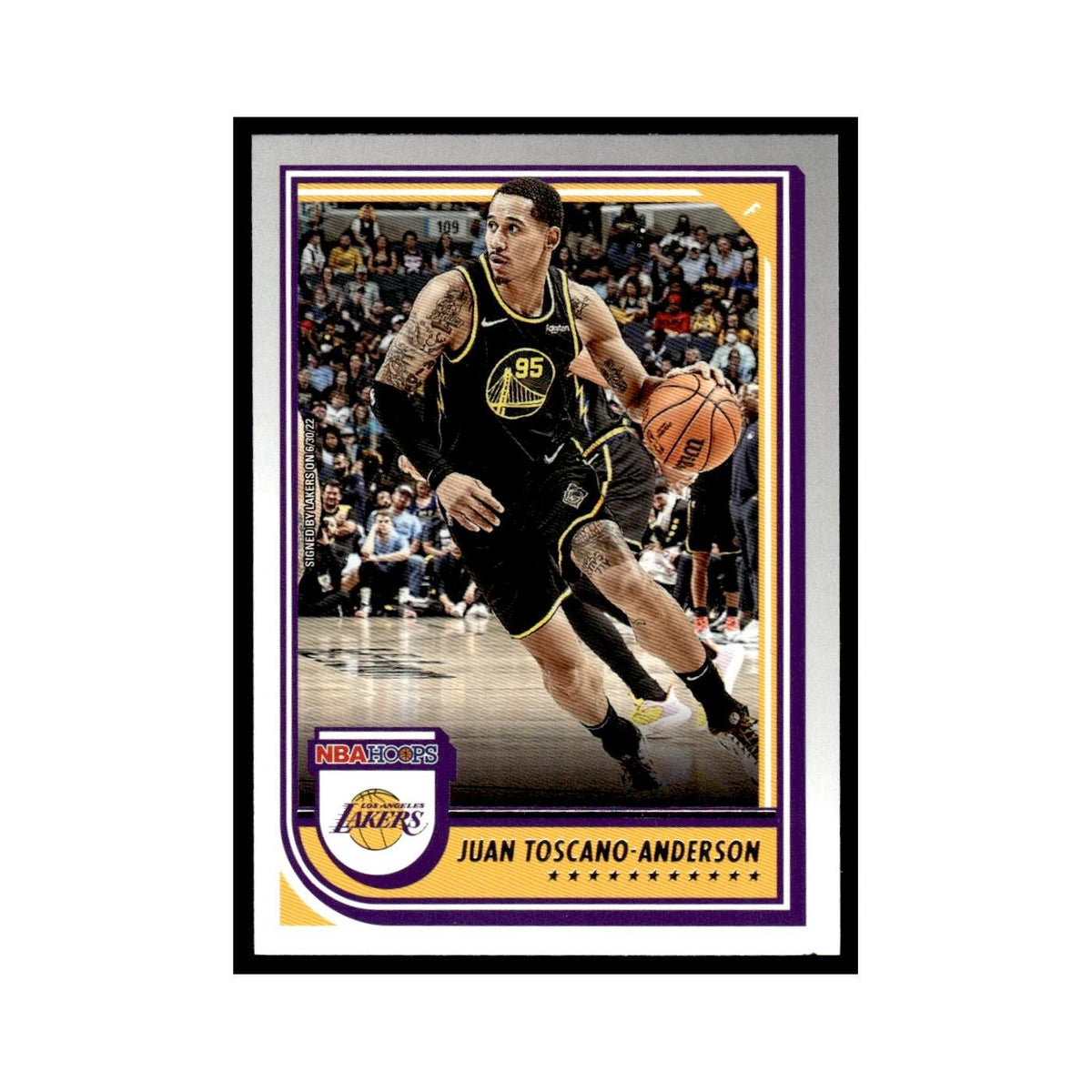 Juan Toscano-Anderson 2022 Hoops #173 Los Angeles Lakers Basketball Card NM