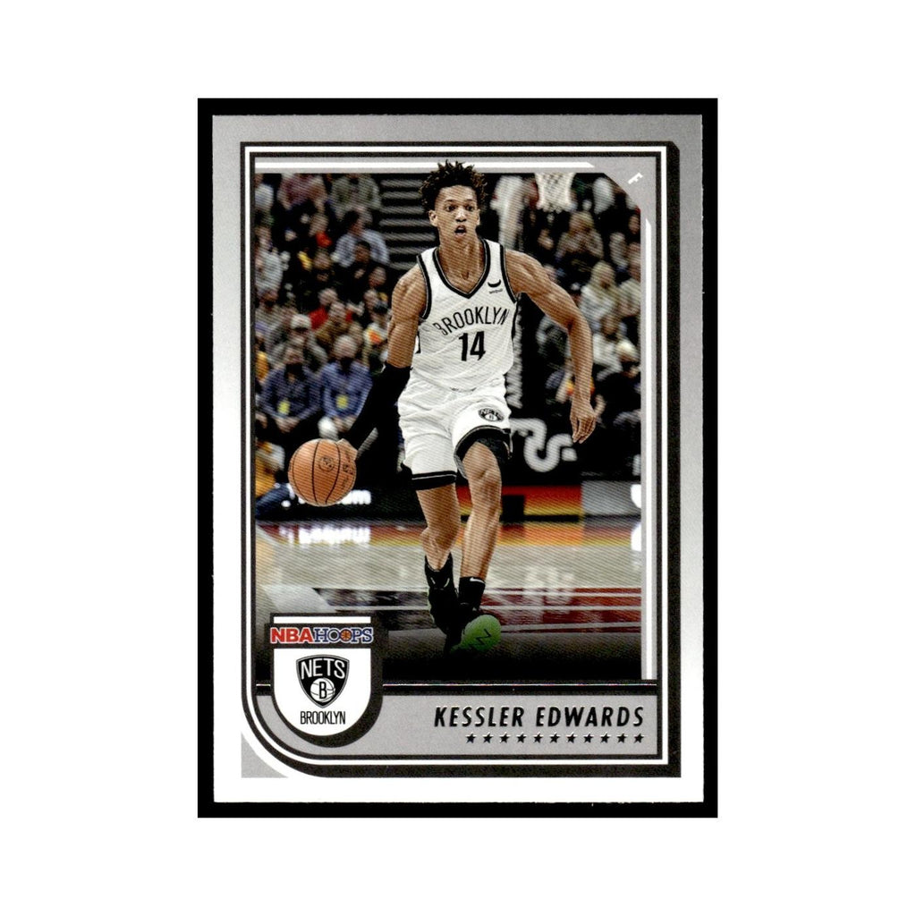 Kessler Edwards 2022 Hoops #16 Brooklyn Nets Basketball Card NM
