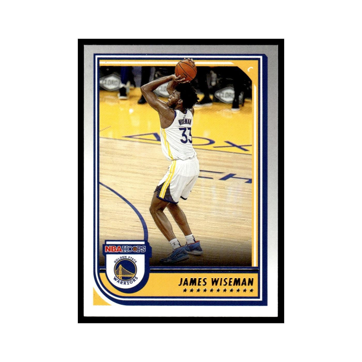 James Wiseman 2022 Hoops #228 Golden State Warriors Basketball Card NM