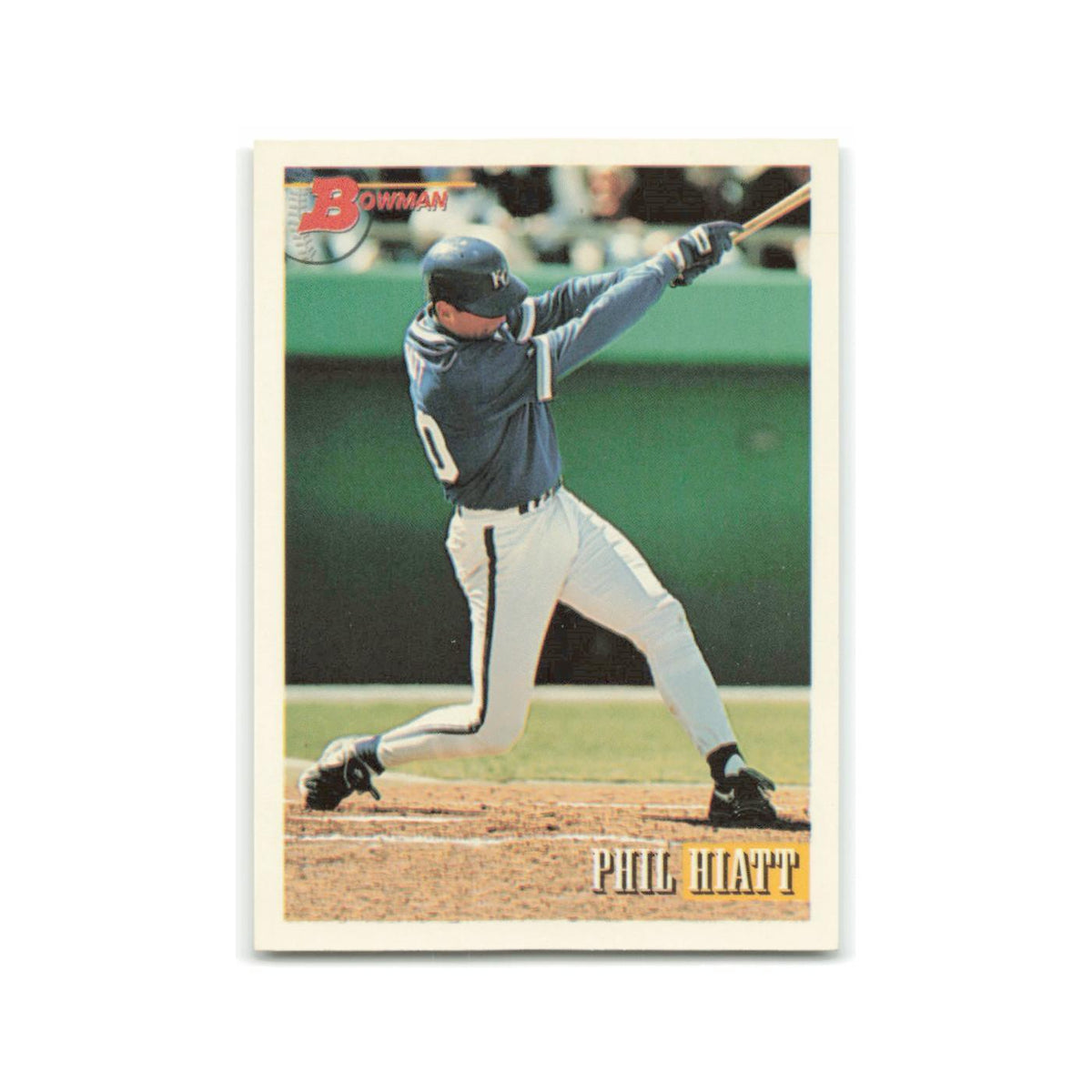 Phil Hiatt 1993 Bowman #69 Kansas City Royals Baseball Card NM