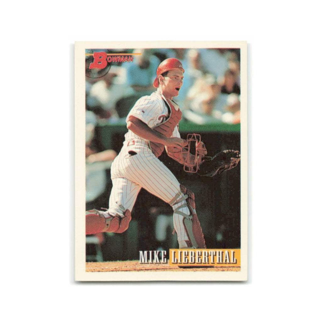 Mike Lieberthal 1993 Bowman #20 Philadelphia Phillies Baseball Card NM