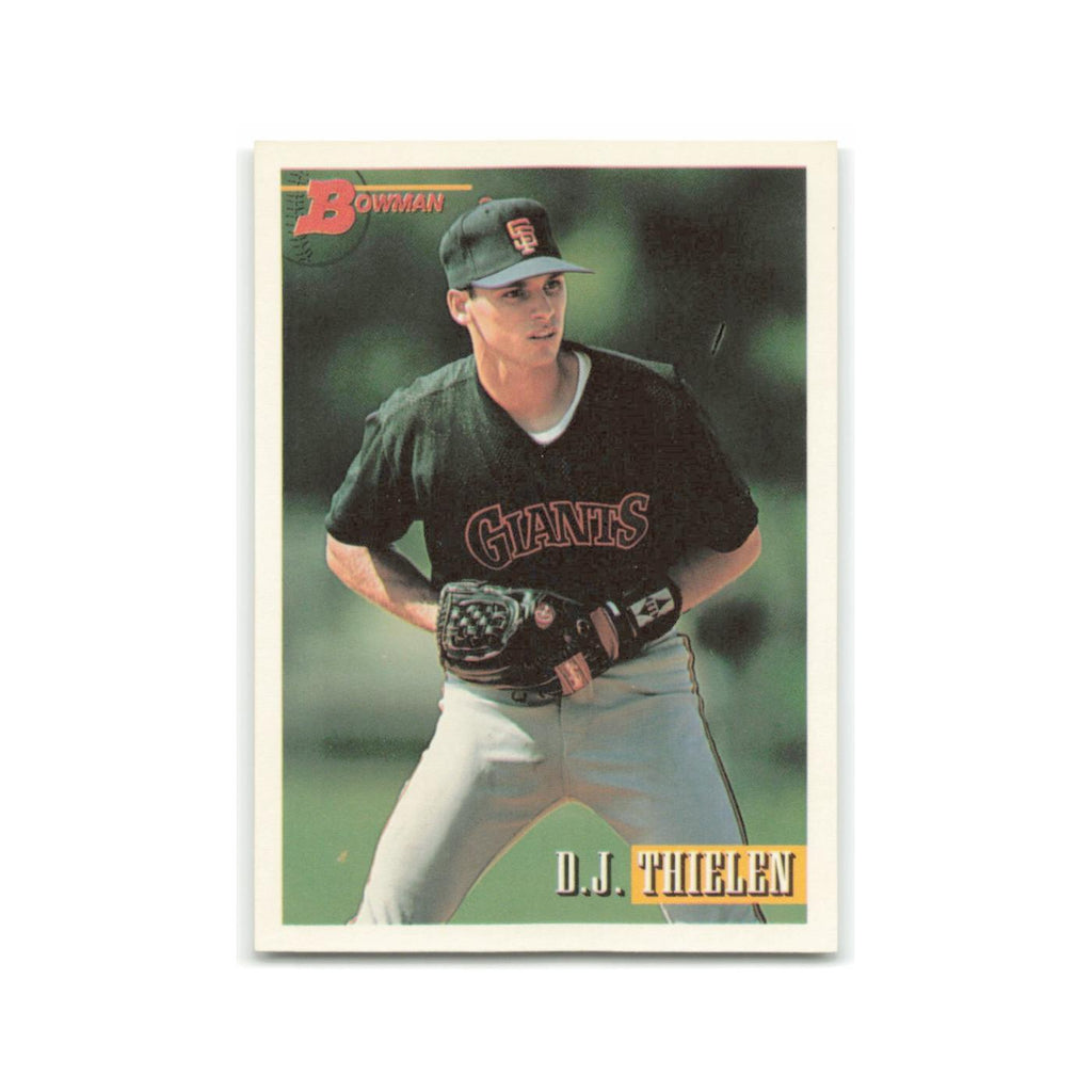 D.J. Thielen Rookie 1993 Bowman #224 San Francisco Giants Baseball Card NM